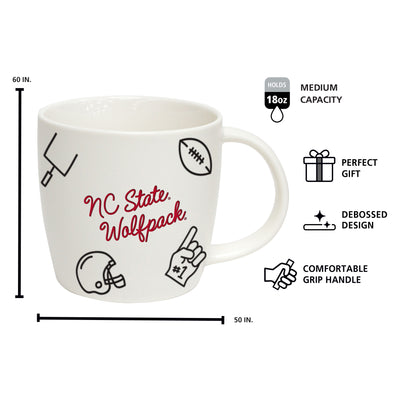 NC State 18oz Playmaker Mug