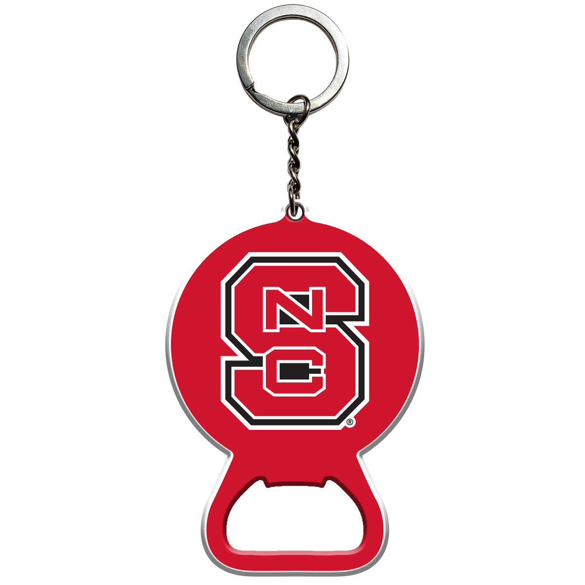 NC State University Keychain Bottle Opener
