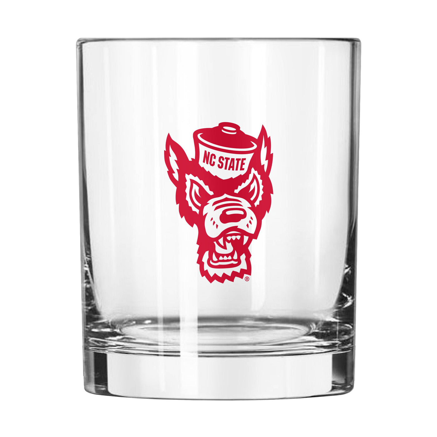 NC State 14oz Gameday Rocks Glass