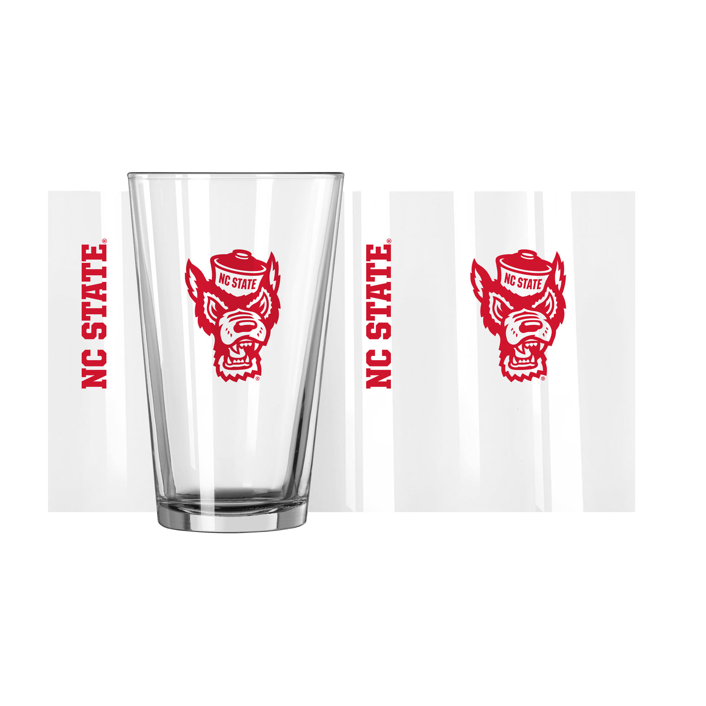 NC State 16oz Gameday Pint Glass - Logo Brands