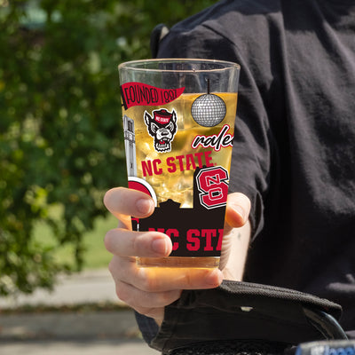 NC State 16oz Native Pint Glass