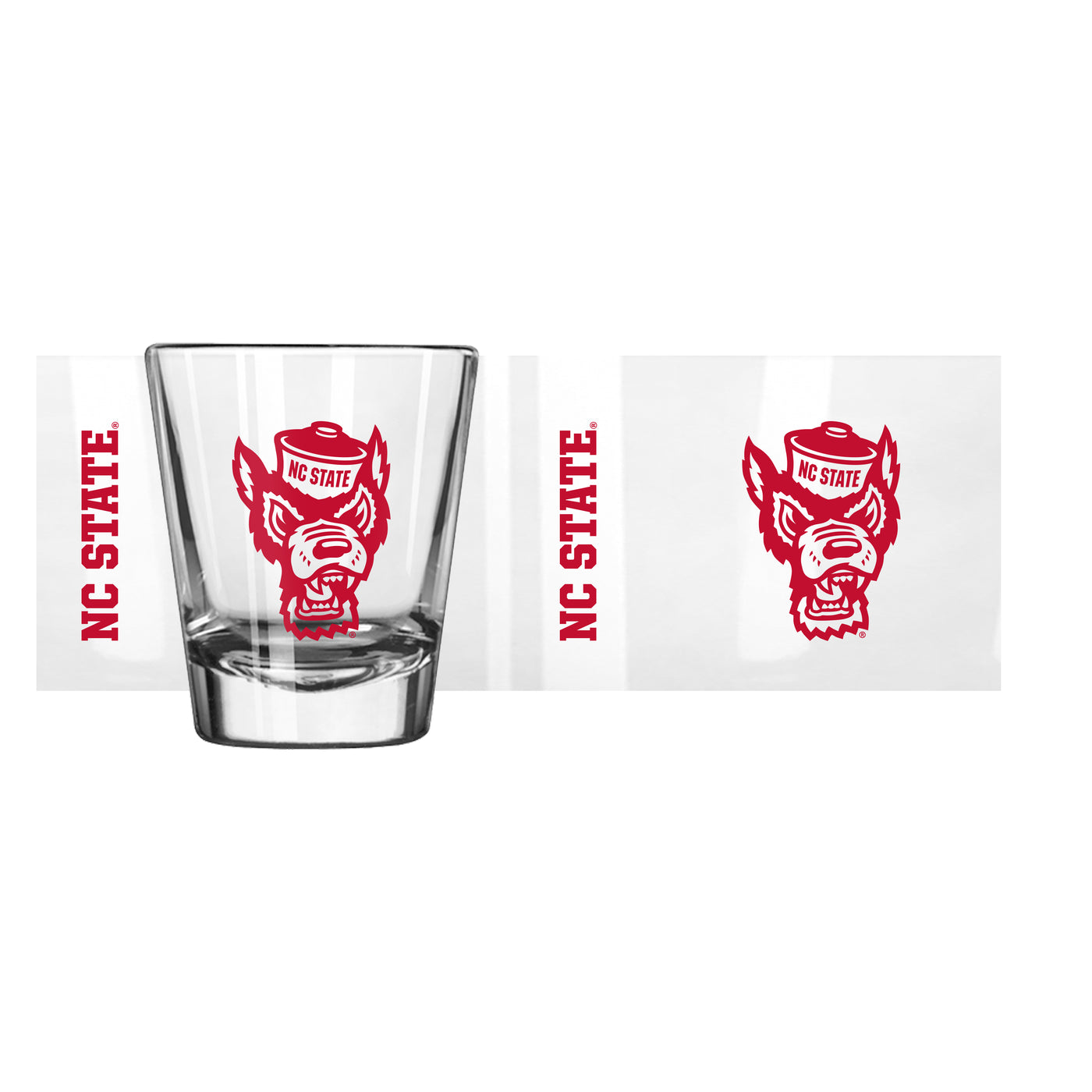 NC State 2oz Gameday Shot Glass - Logo Brands
