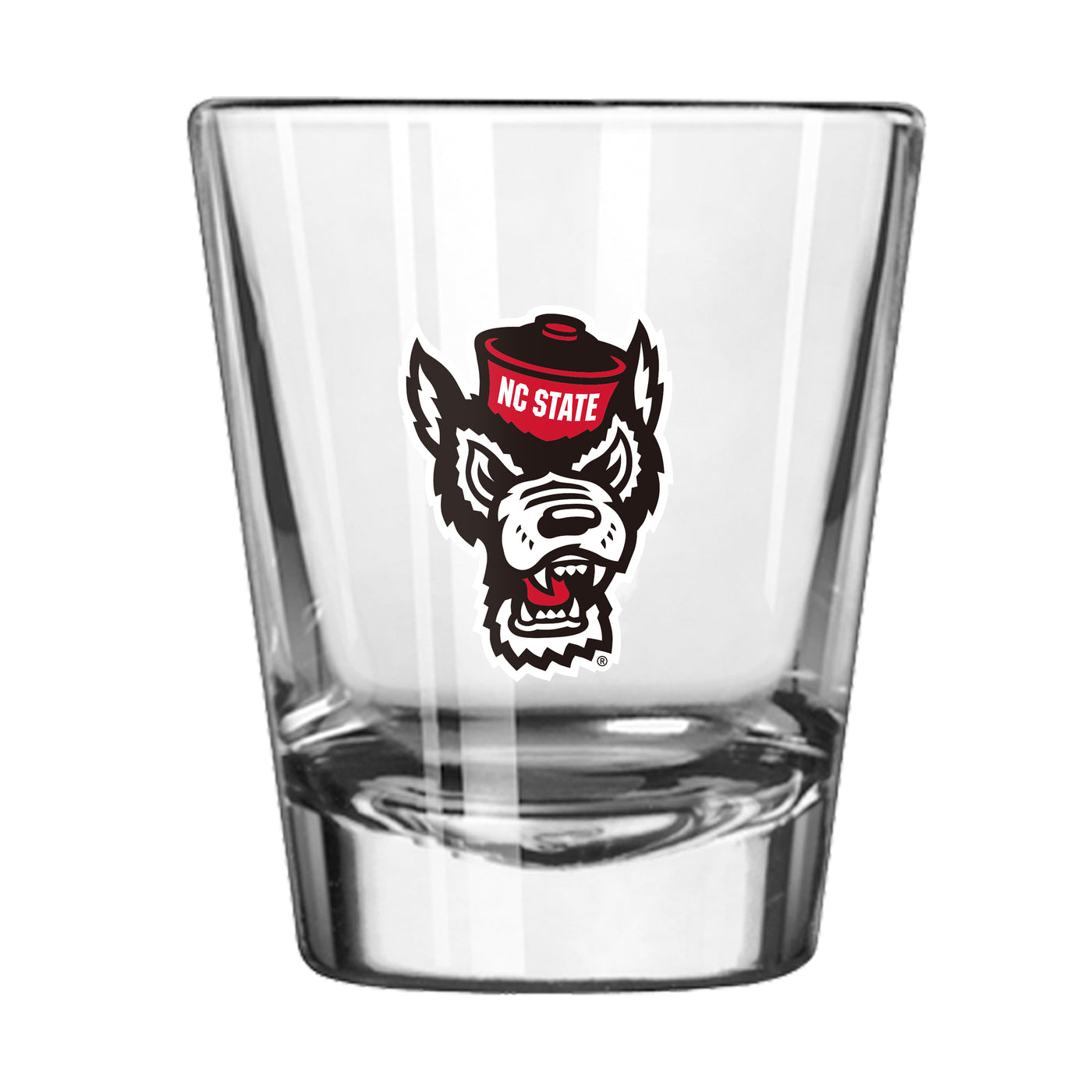 N.C. State 2oz Letterman Shot Glass