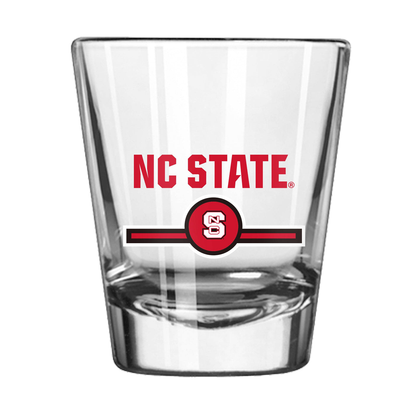 N.C. State 2oz Letterman Shot Glass