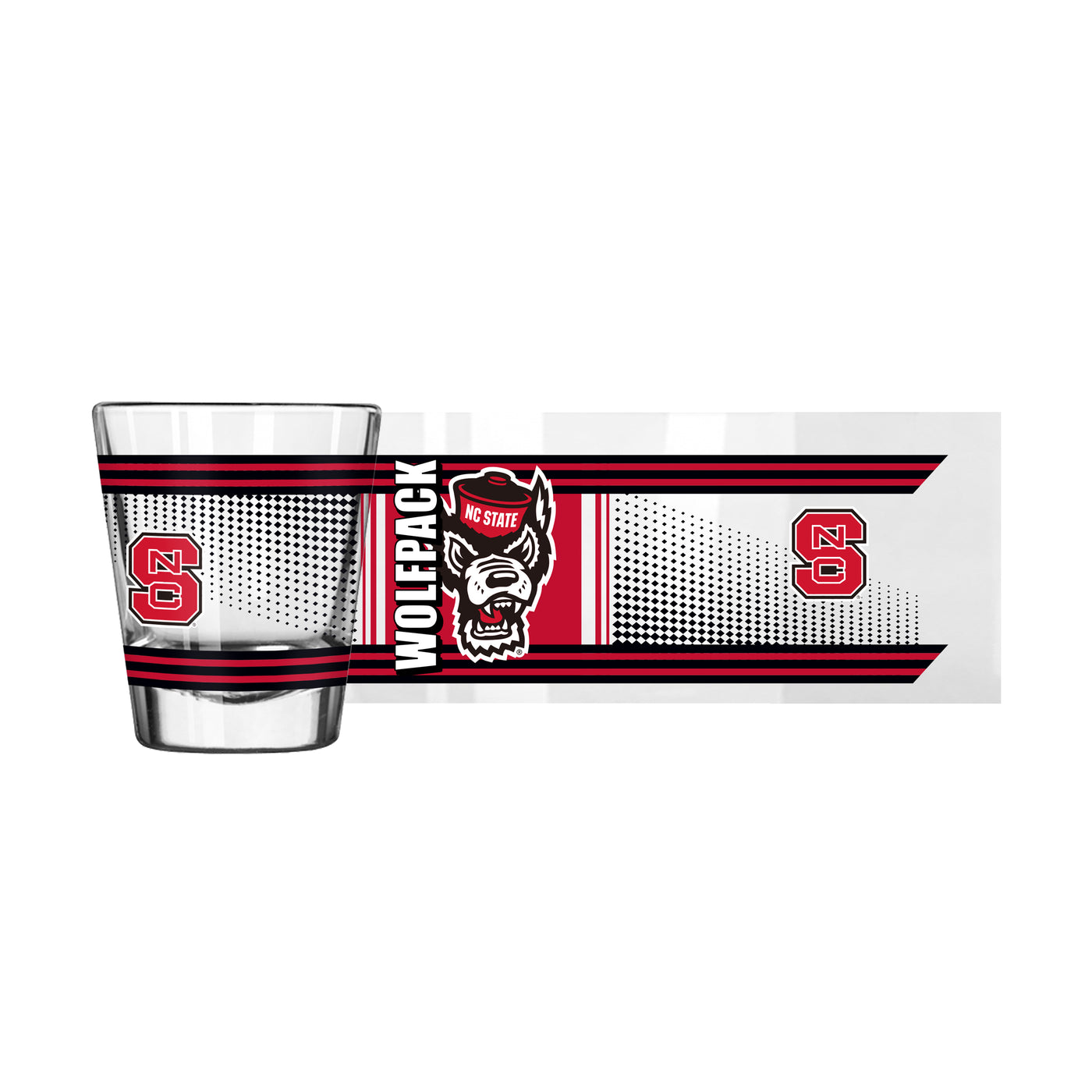 N.C. State 2oz Hero Shot Glass