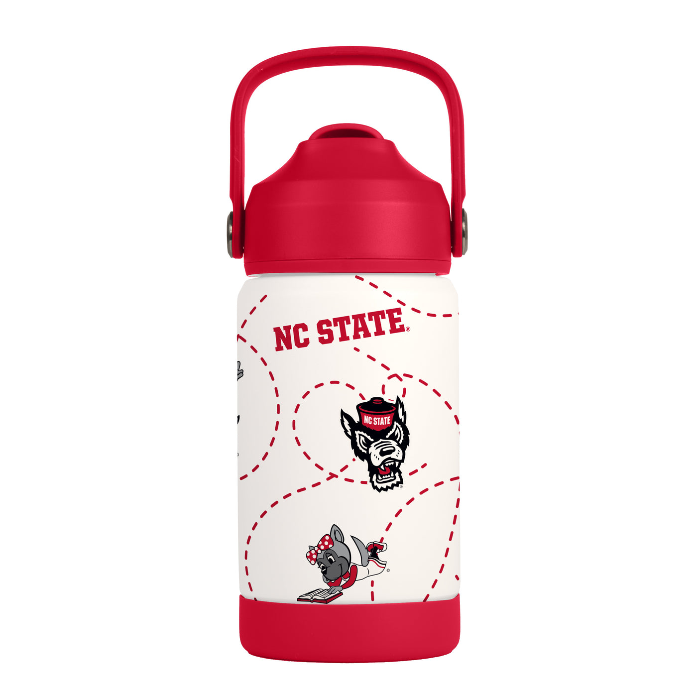 NC State 12oz Mascot SS Kids Bottle