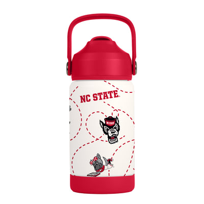NC State 12oz Mascot SS Kids Bottle