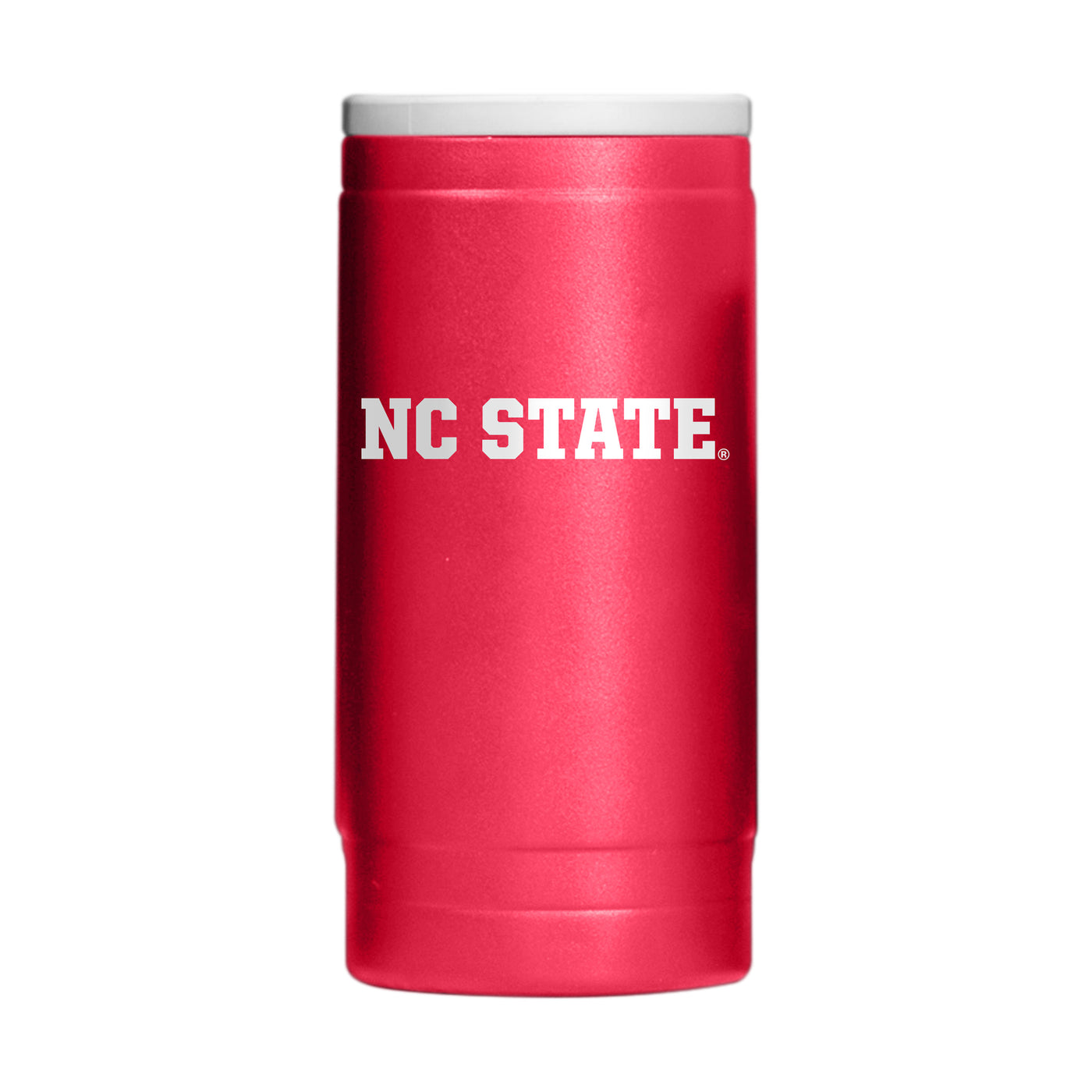 NC State Flipside Powder Coat Slim Can Coolie - Logo Brands