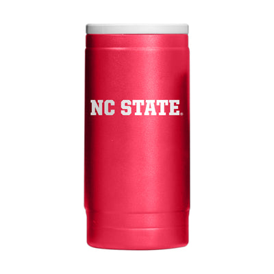 NC State Flipside Powder Coat Slim Can Coolie - Logo Brands