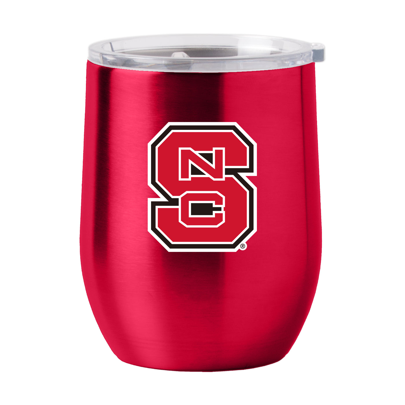 NC State Alternate 16oz Stainless Curved Beverage