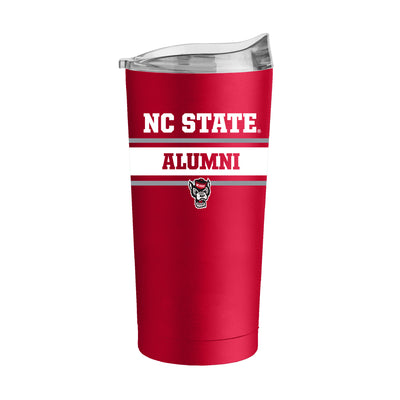 NC State Alumni Red 20oz Powder Coat Tumbler