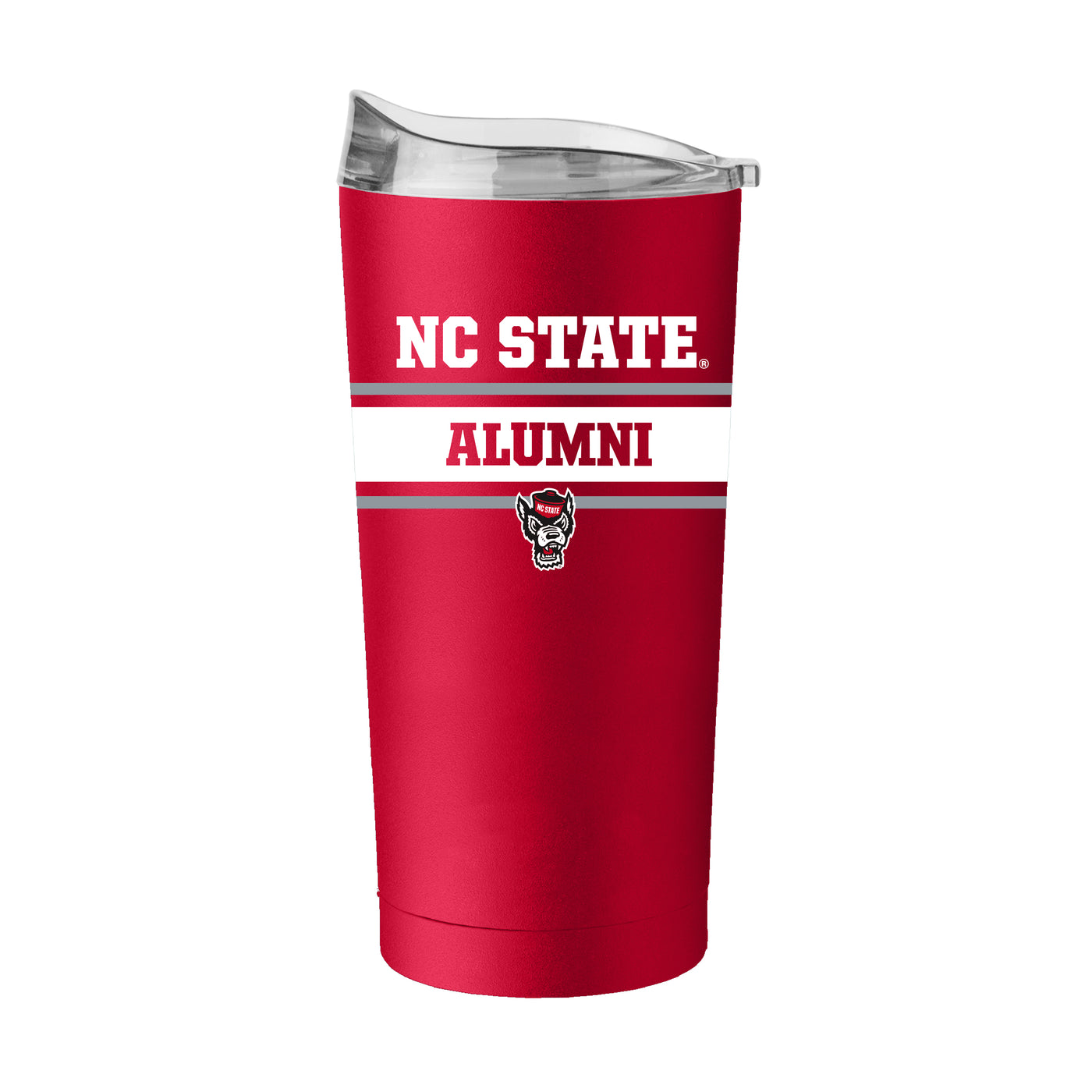 NC State Alumni Red 20oz Powder Coat Tumbler
