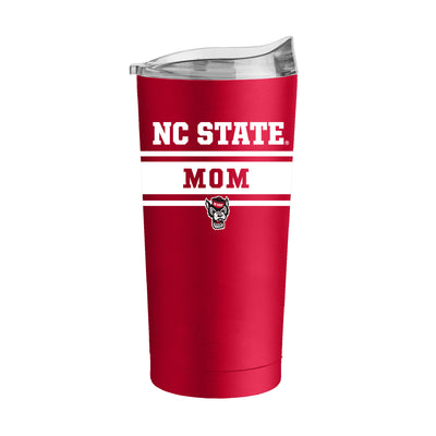 NC State Mom Red 20oz Powder Coat Tumbler
