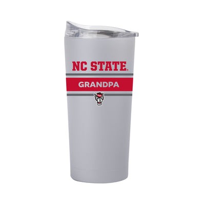 NC State Grandpa Stone 20oz Powder Coat Tumbler