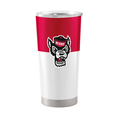 NC State 20oz Colorblock Stainless Tumbler - Logo Brands