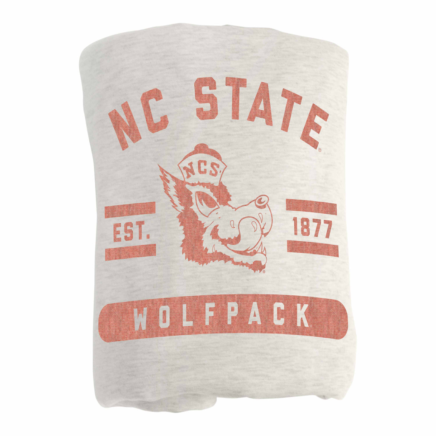 NC State Vault Sublimated Sweatshirt Blanket