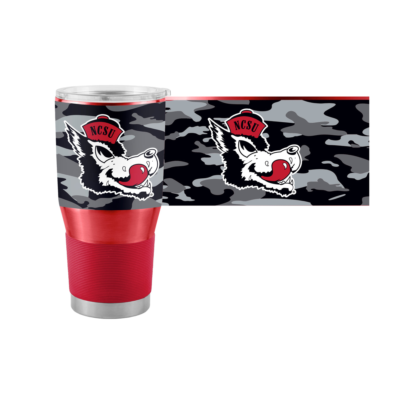 NC State Vault 30oz Camo Stainless Steel Tumbler