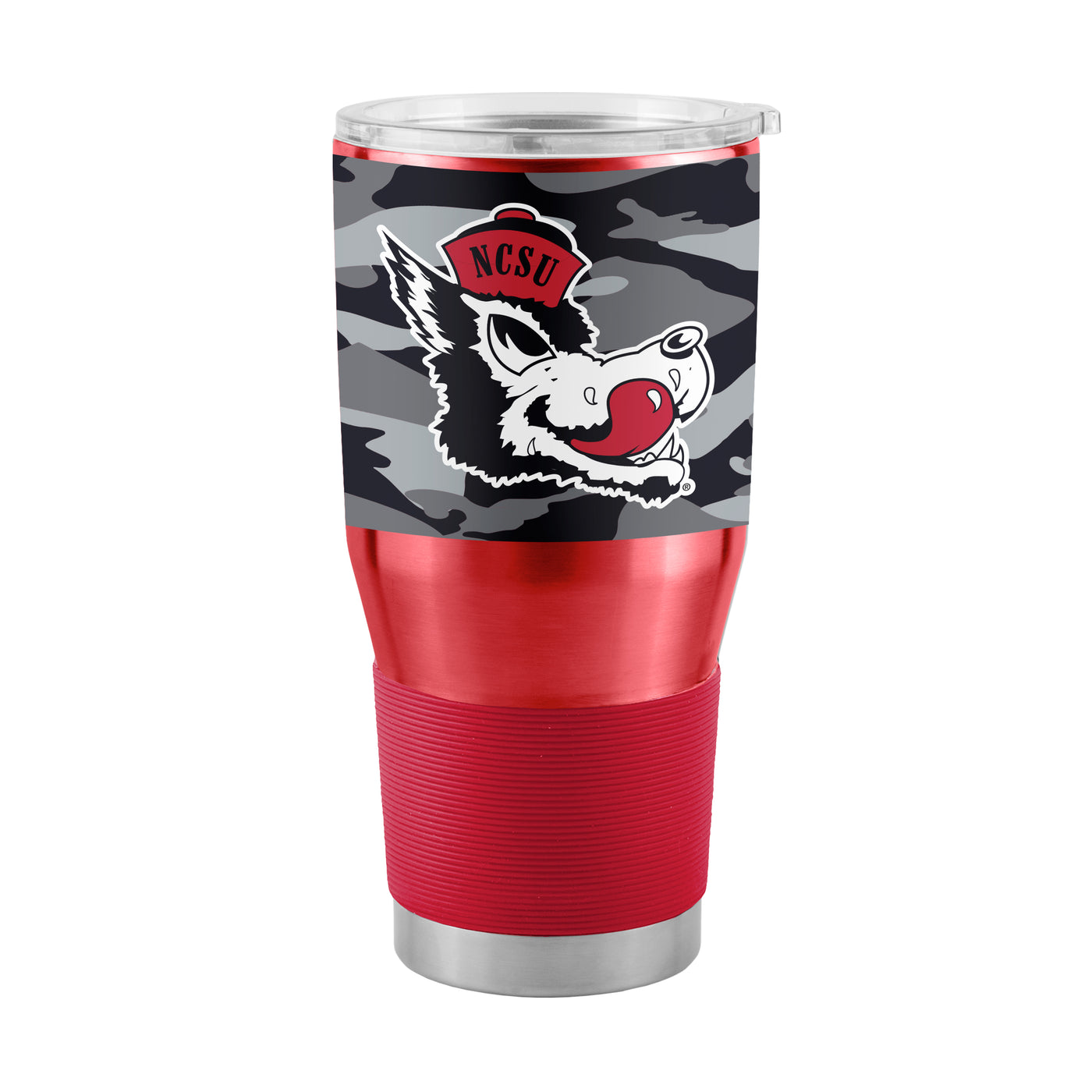 NC State Vault 30oz Camo Stainless Steel Tumbler