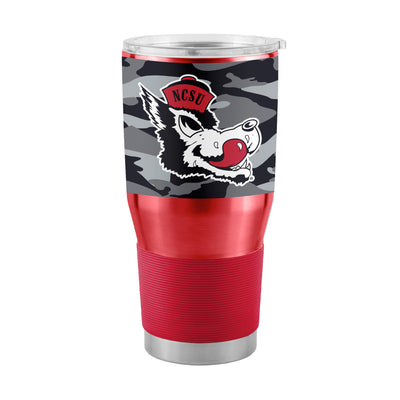 NC State Vault 30oz Camo Stainless Steel Tumbler