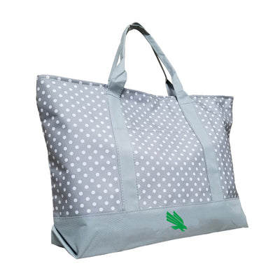 North Texas Leopard Pattern Tote - Logo Brands