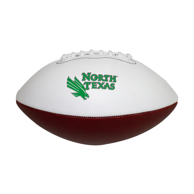 North Texas Official-Size Autograph Football - Logo Brands
