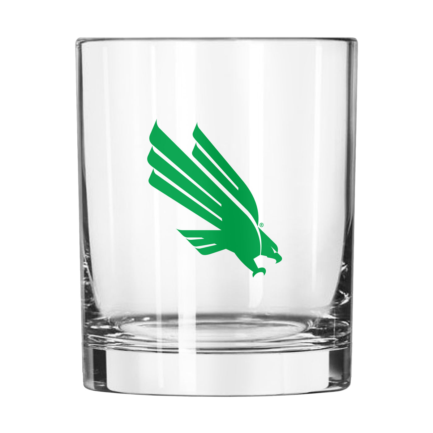 North Texas 14oz Gameday Rocks Glass