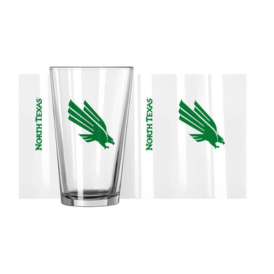 North Texas 16oz Gameday Pint Glass