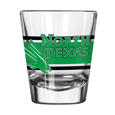 North Texas 2oz Stripe Shot Glass