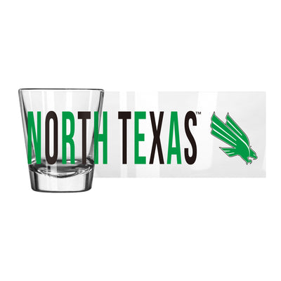 North Texas 2oz Overtime Shot Glass