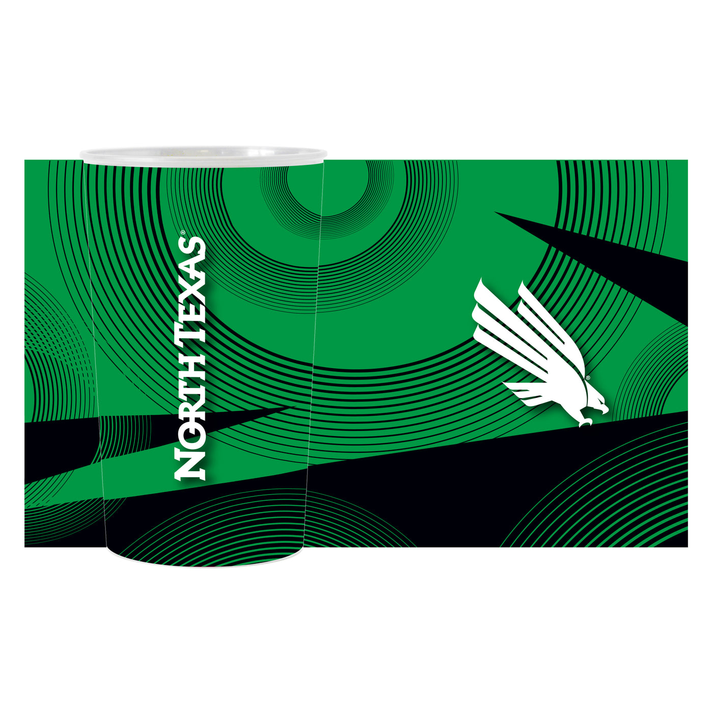North Texas Geometric Hardwall Cup 4 Pack