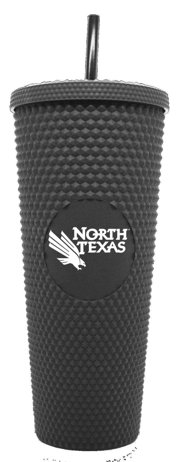 North Texas 24oz Studded Tumbler