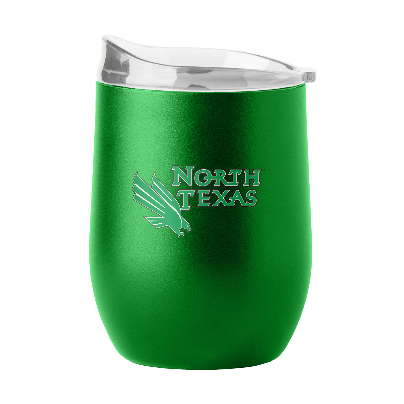 North Texas 16oz Flipside Powder Coat Curved Bev