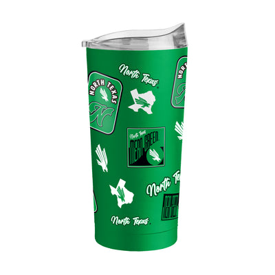 North Texas 20oz Dreamweave Powder Coat Tumbler