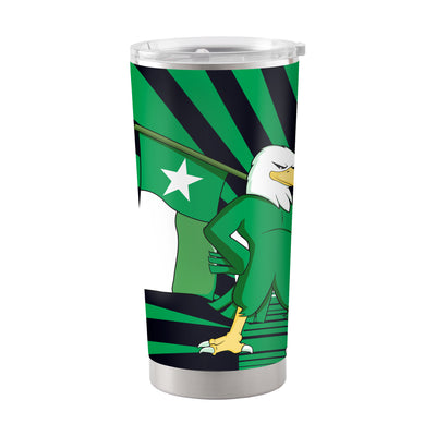 North Texas 20oz Mascot Stainless Tumbler