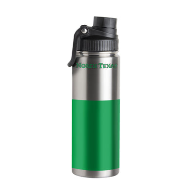 North Texas 21oz Colorblock Twist Top Water Bottle
