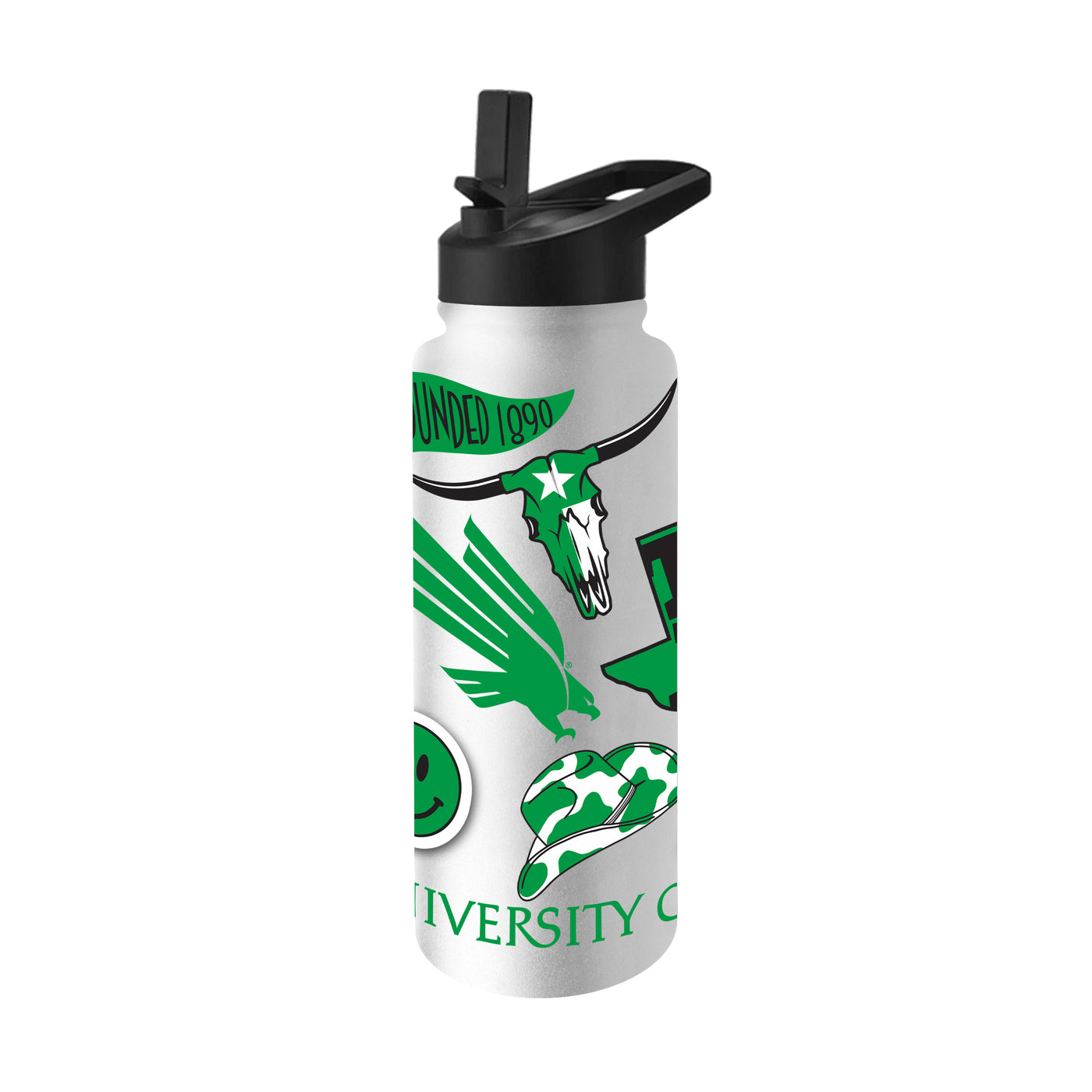 North Texas 34oz Native Quencher Bottle