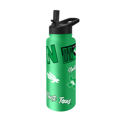 North Texas 34oz Dreamweave Quencher Bottle