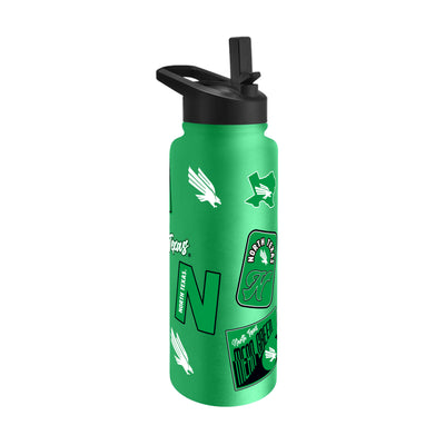 North Texas 34oz Dreamweave Quencher Bottle