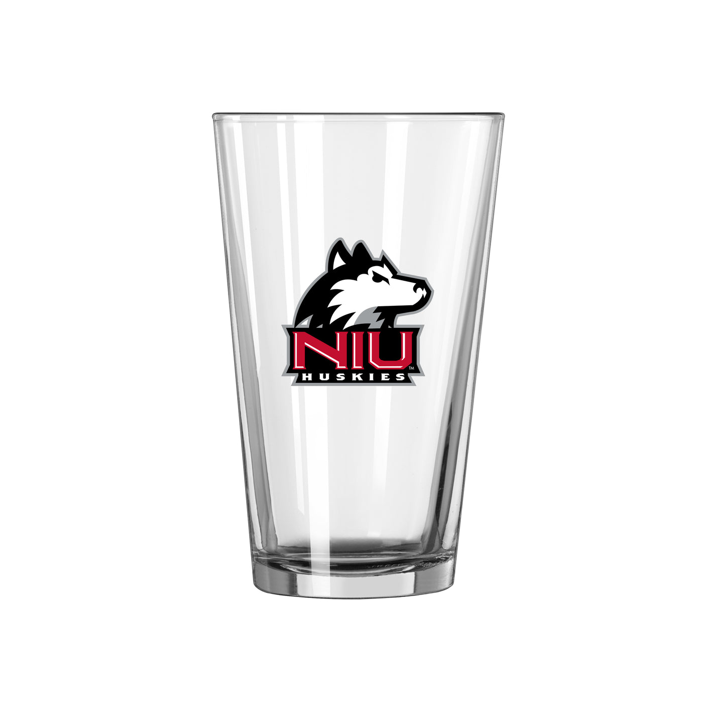 Northern Illinois 16oz Logo Pint Glass - Logo Brands