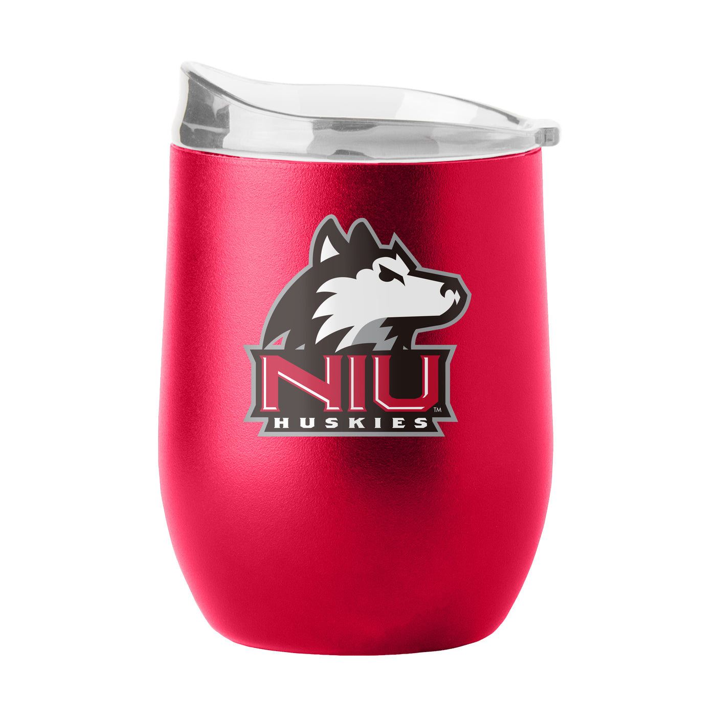 Northern Illinois 16oz Flipside Powder Coat Curved Bev