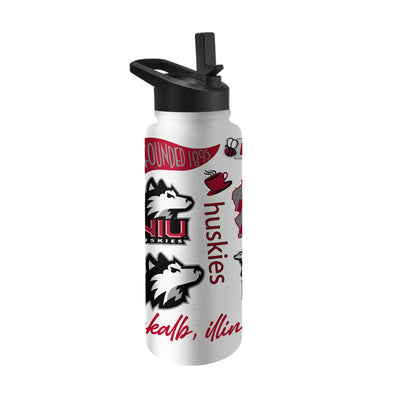 Northern Illinois 34oz Native Quencher Bottle