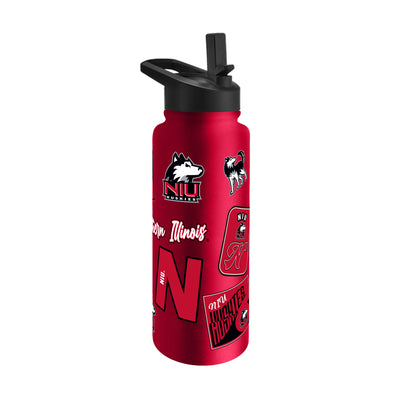 Northern Illinois 34oz Dreamweave Quencher Bottle