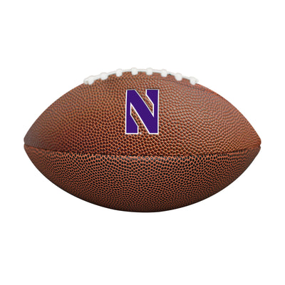 Northwestern Mini Size Composite Football