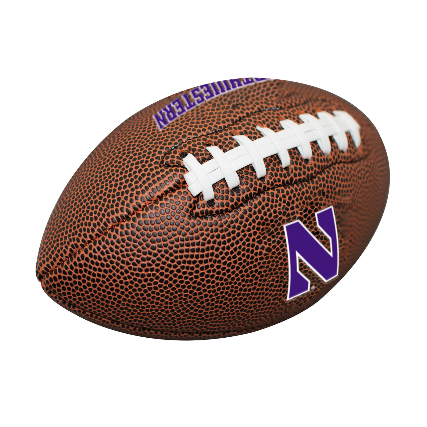 Northwestern Mini Size Composite Football