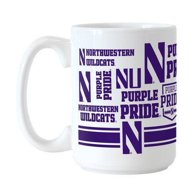 Northwestern 15oz Spirit Sublimated Mug