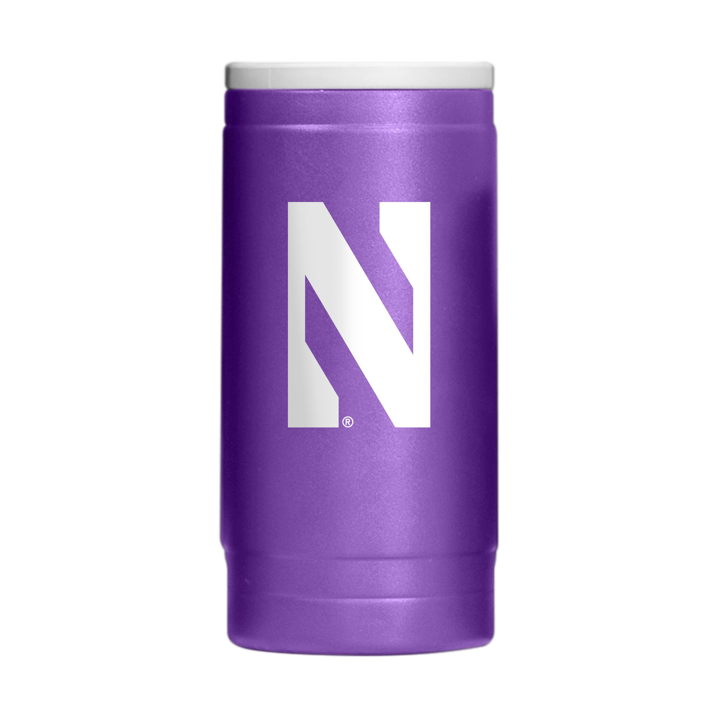 Northwestern 12oz Flipside Powder Coat Slim Can Coolie