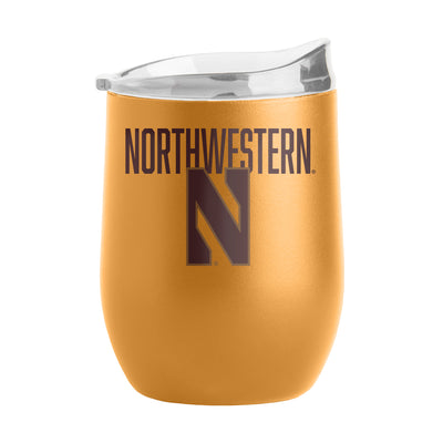Northwestern 16oz Huddle Powder Coat Curved Bev