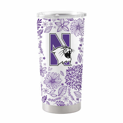 Northwestern 20oz Botanical Stainless Tumbler