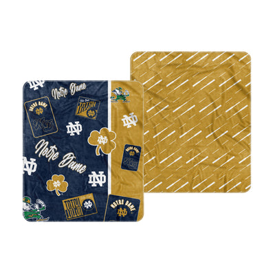 Notre Dame Dream Weave Throw 50x60