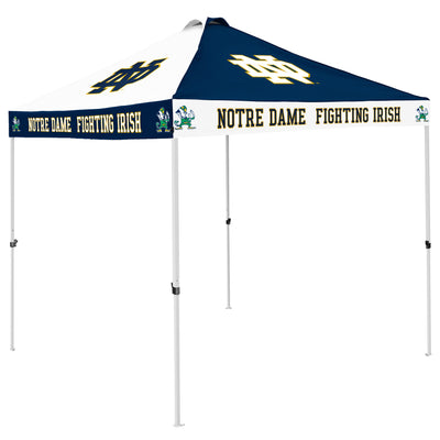 Notre Dame Navy/White Checkerboard Canopy - Logo Brands